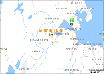 map of Sammanturai