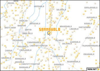 map of Sammawāla