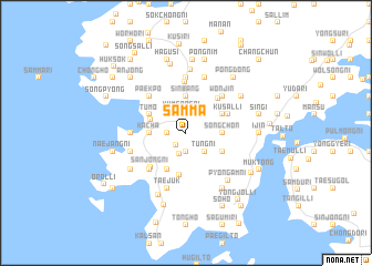 map of Samma