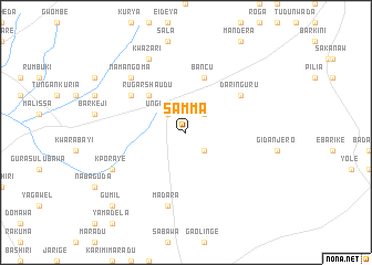 map of Samma