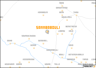 map of Sammba Bouli