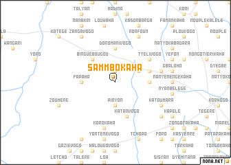 map of Sammbokaha