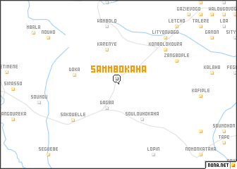 map of Sammbokaha