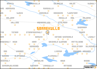 map of Sammekulla