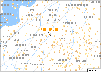 map of Sammewāli