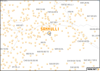 map of Sammul-li