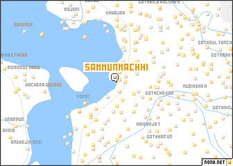 map of Sammūn Māchhi