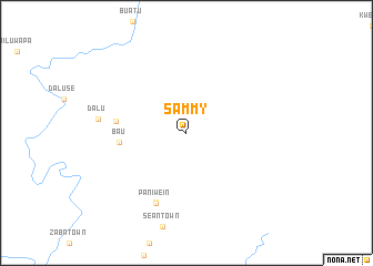 map of Sammy