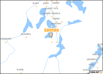 map of Samnah