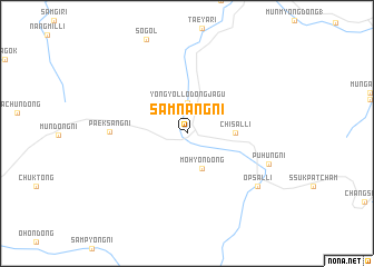 map of Samnang-ni