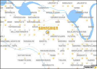 map of Sam Ngaien