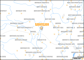 map of Sam Ngam