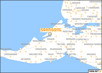 map of Samni-dong