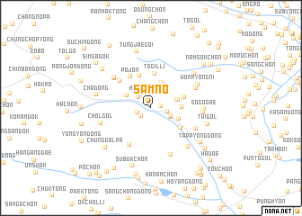map of Samno