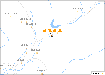 map of Samo Bajo