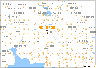 map of Samobawi