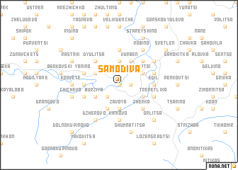 map of Samodiva