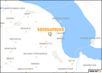 map of Samodurovka