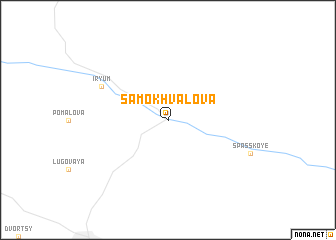 map of Samokhvalova