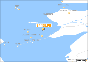 map of Samolva