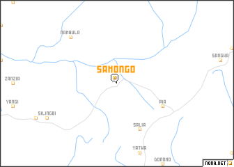 map of Samongo