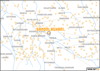 map of Samon Laghāri