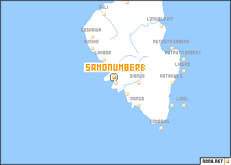 map of Samo Number 1