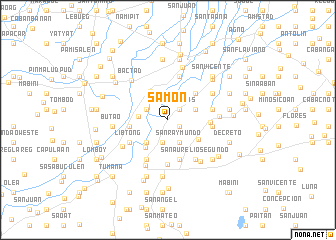 map of Samon