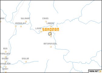 map of Samoran