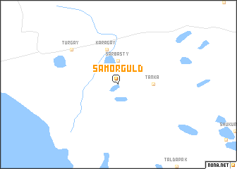 map of Samorgulʼd