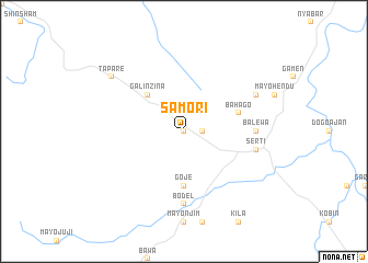 map of Samori