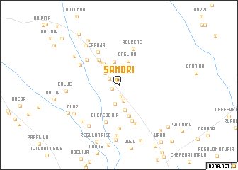 map of Samori