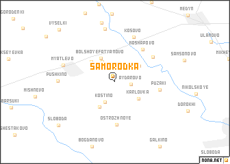 map of Samorodka