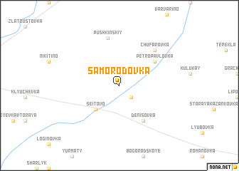 map of Samorodovka