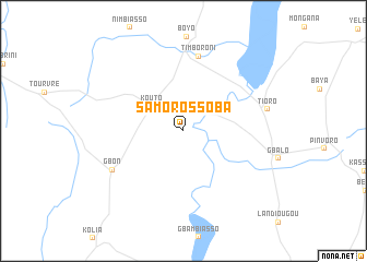 map of Samorossoba