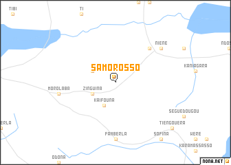 map of Samorosso