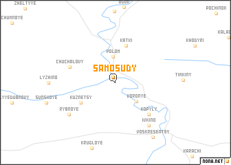 map of Samosudy