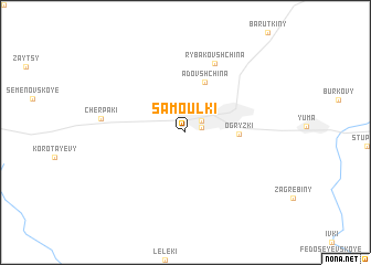 map of Samoulki