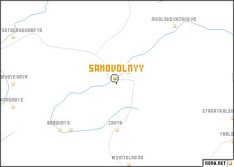 map of Samovol\