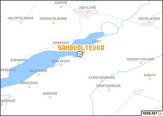 map of Samovol\