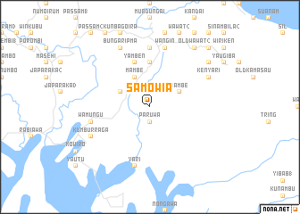 map of Samowia