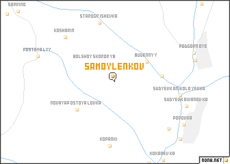 map of Samoylenkov