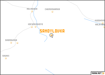 map of Samoylovka