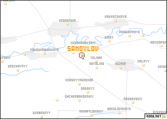 map of Samoylov