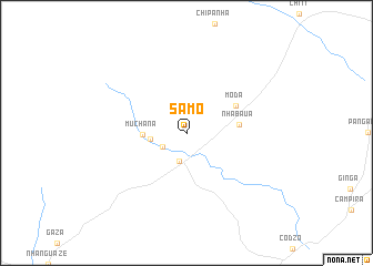 map of Samo