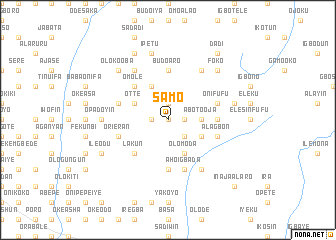 map of Samo