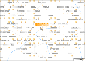map of Sampaiai