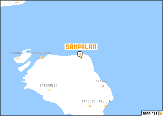 map of Sampalan