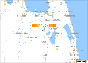 map of Sampalchenai