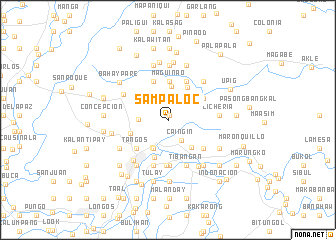 Sampaloc Philippines Map Nona Net   Locmap SAMPALOC 120.7639444X14.8747222X121.0999444X15.1147222 